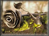 Kovaná růže 1